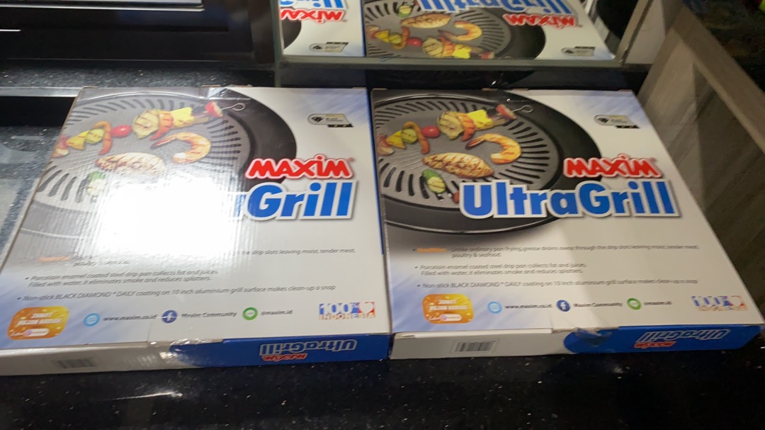 Ultra Grill Maxim /alat Panggang / Panggang Daging /barbeque / Pan / Anti Lengket / Grill Bbq Teflon