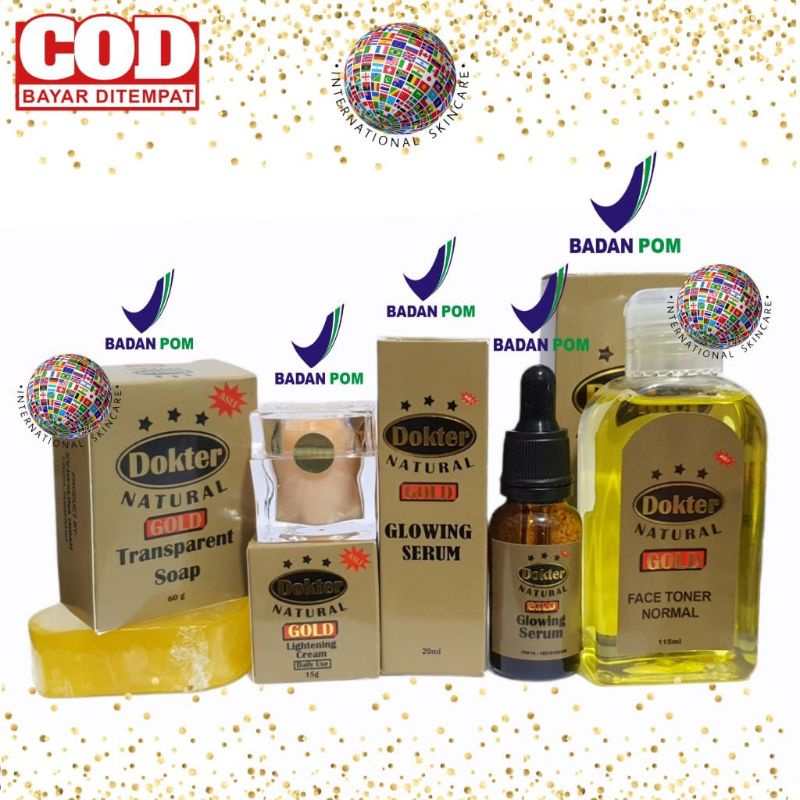 Dokter Natural - Dr Gold All Product BPOM CV. Herlina Indah