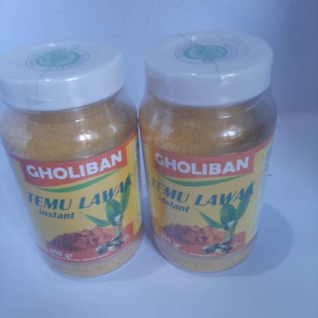 

TEMULAWAK BUBUK INSTAN GHOLIBAN 200GR