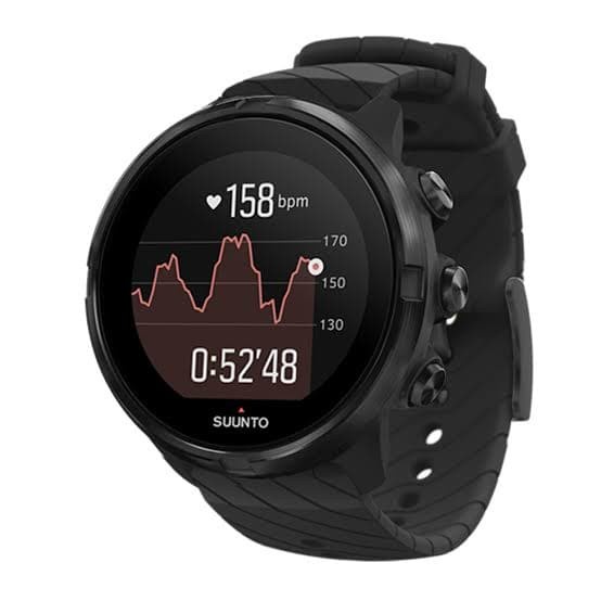 JAM TANGAN ORIGINAL ASLI SUUNTO 9 G1 ALL BLACK NON BARO SS050257000