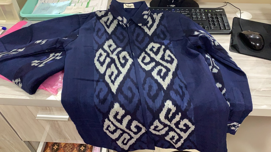 Set Couple Catalinatenun Dress Raisa X Kemeja Navy