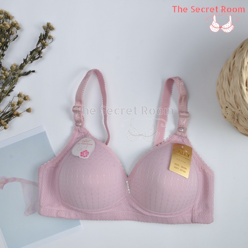 TALLY BRA BH 8788 I SIZE 36 - 42 I TANPA KAWAT I BUSA TIPIS CUP C