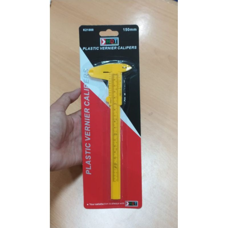

Sketmat Plastik 15cm Jangka Sorong PVC Manual 6" Penggaris Caliper 150mm