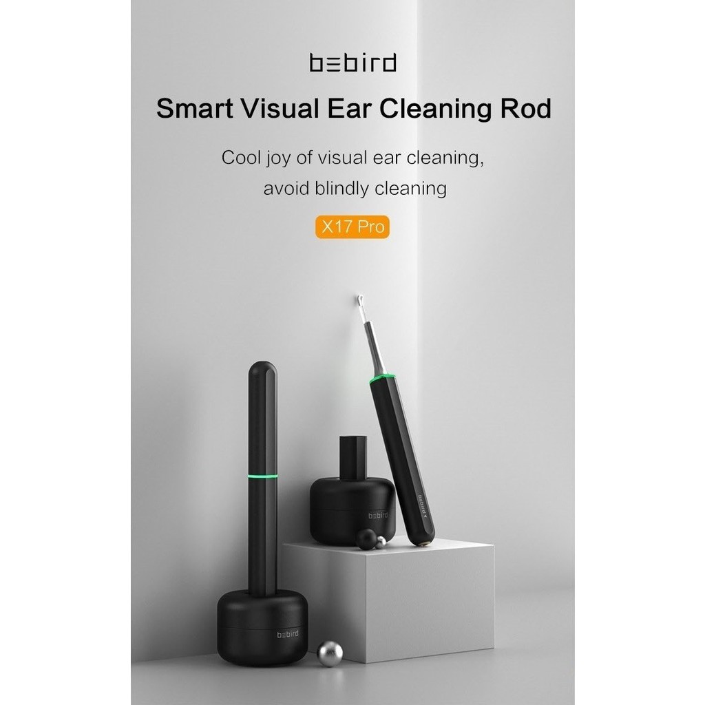 BEBIRD X17 PRO Ear Cleaning WIFI Visual Earpick Korek Kuping Garansi