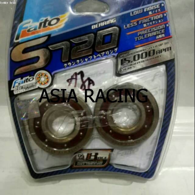 Bearing klaher faito scorpio s720 krug as mesin 15000 rpm
