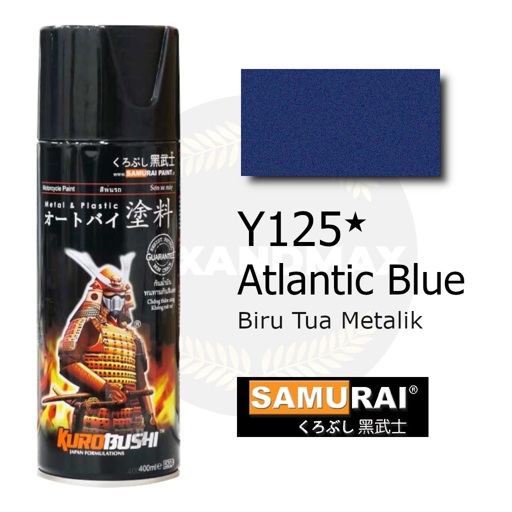 Samurai Paint Y125 Atlantic Blue 400 ml - Cat Semprot