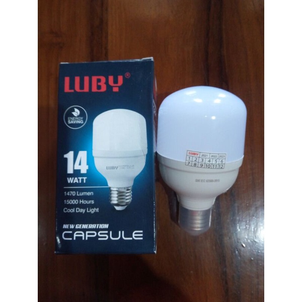 Hasna Mall - Lampu Led Luby Capsul 14 Watt