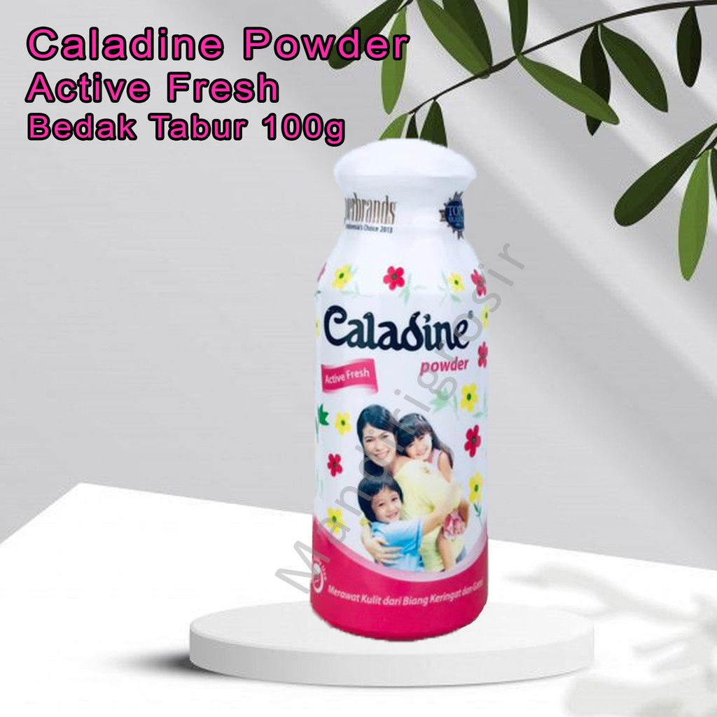 Bedak Tabur * biang keringat * Caladine Powder * Active Fresh  * 100g