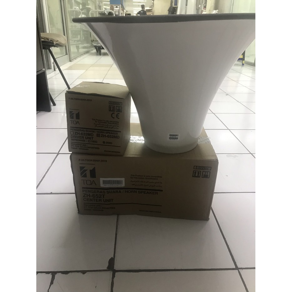 TOA ZH-652TMD HORN SPEAKER CORONG ORIGINAL ZH652TMD ZH652T +MD 50 WATT