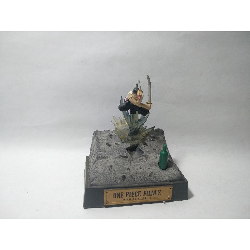 Diorama Sauron Zoro One Piece Onepiece Japanese Japan Manga Anime Jepang Figure Figurine Rare Jadul 