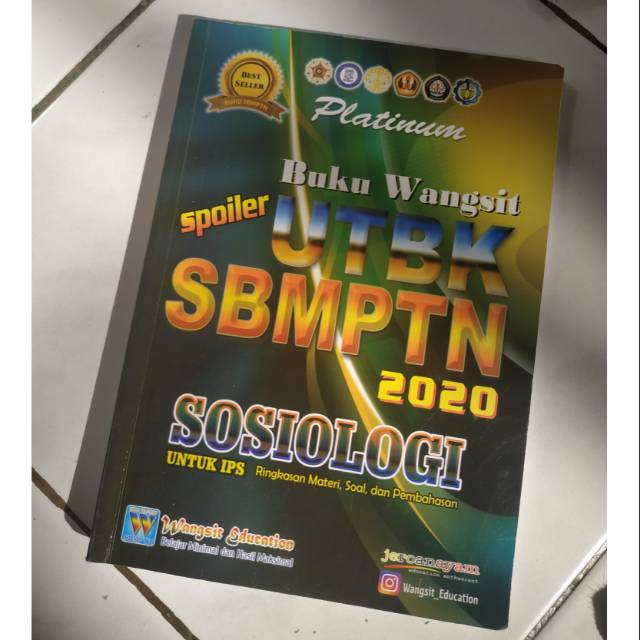 Wangsit Sosiologi UTBK SBMPTN SIMAK UTUL 2020 Jeroan Ayam  [bekas]