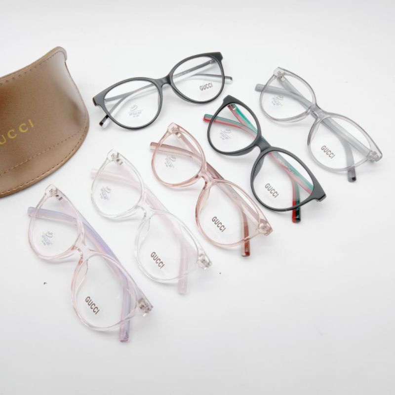 Frame Gucci cat eye & Kotak anti radiasi komputer&handphone