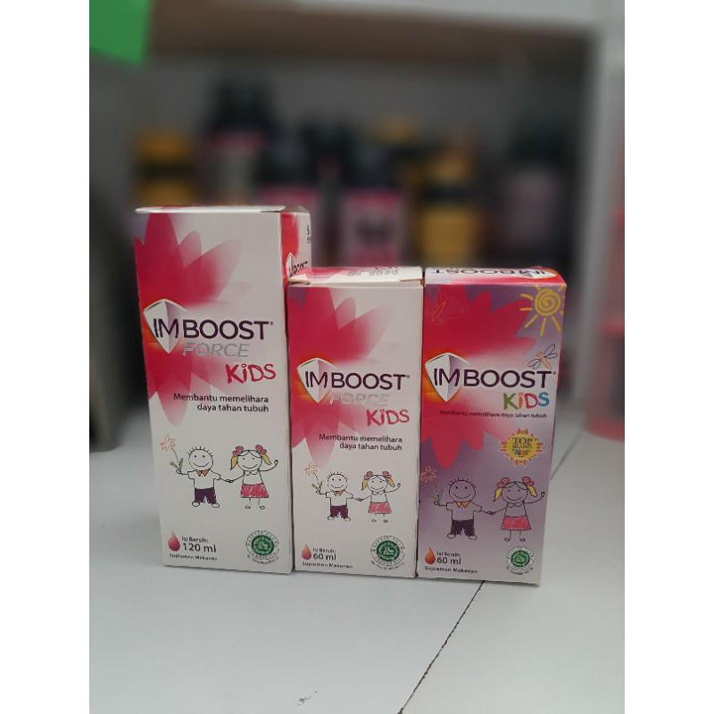 IMBOOST KIDS SIRUP DAN IMBOOST FORCE SIRUP
