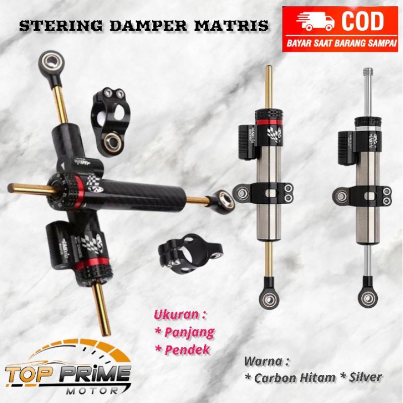 Stering Damper Matris Carbon Stabilizer Stang Matris