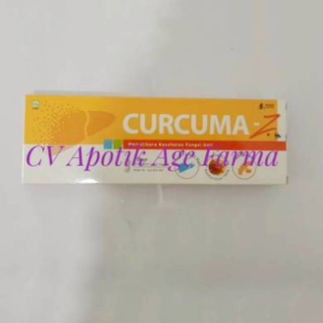 Curcuma Z Caplet isi 30 (Soho) Jual per Box
