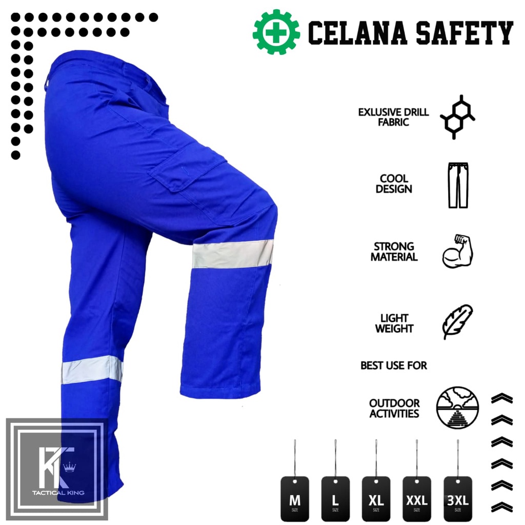 CELANA WEARPACK SAFETY PROYEK - CELANA KERJA PROYEK - CELANA BENGKEL