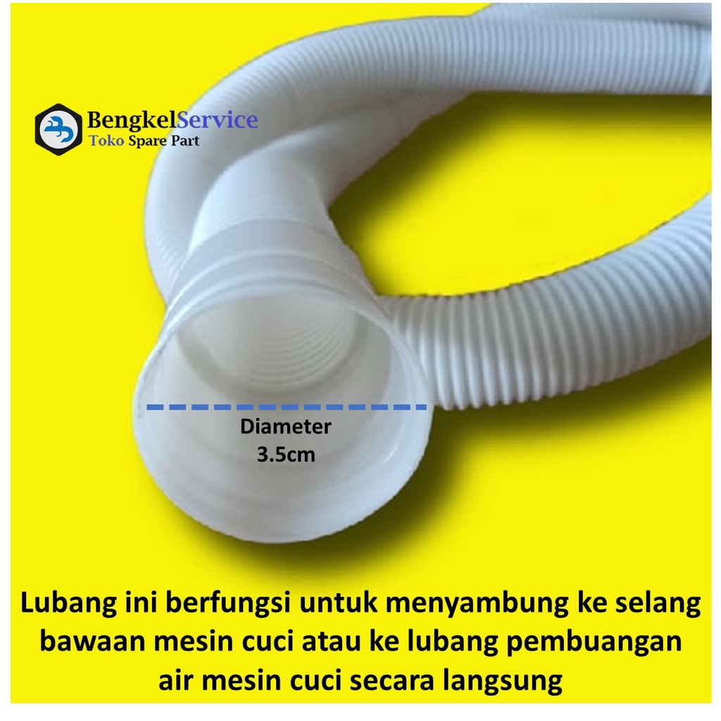 Selang Mesin Cuci | Selang Pembuangan Selang Air Mesin Cuci