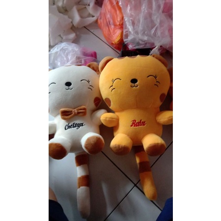 BONEKA KUCING CANTIK XL GRATIS UKIR NAMA