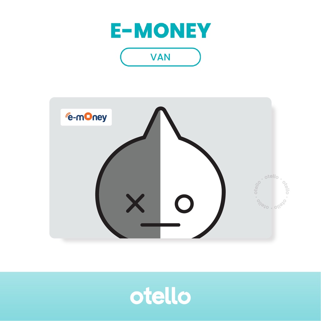 Kartu eMoney Mandiri BT21 Classic Kualitas HD Print Tajam BTS Kpop Idol e-Money eToll Bangtan Army