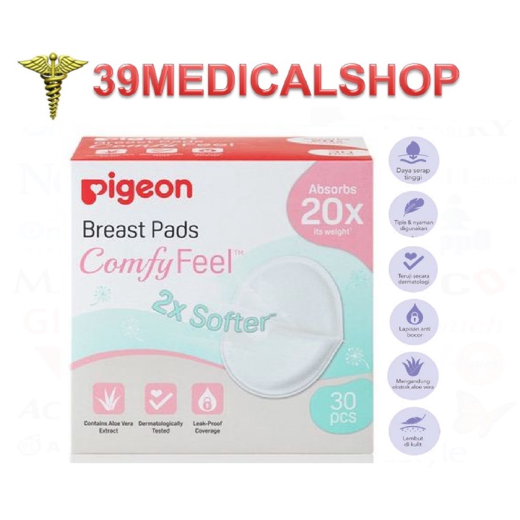 [ORIGINAL] PIGEON BREAST PAD COMFY FEEL - PENYERAP ASI