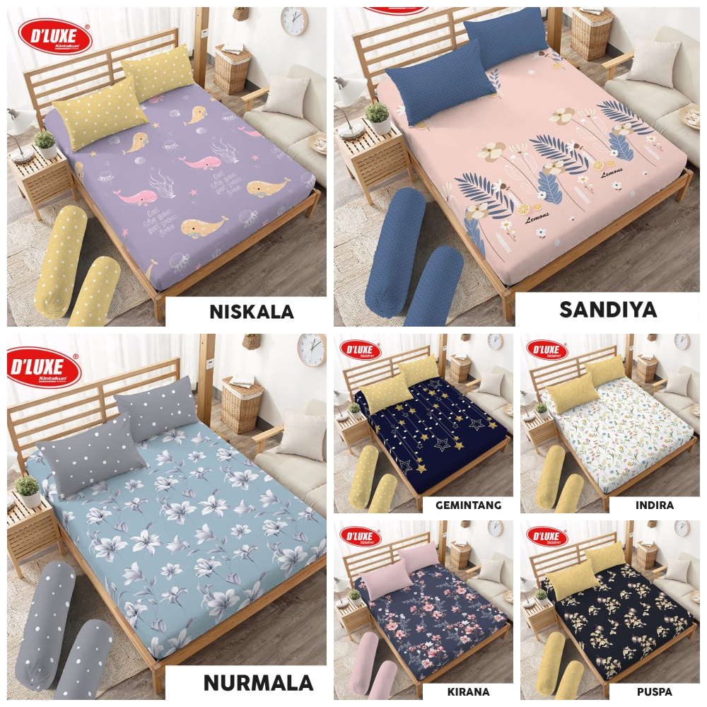 Kintakun Dluxe - Sprei Queen T30 (160x200) tinggi 30 Terlaris pilihan