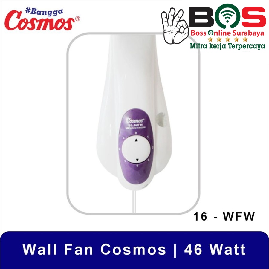 Kipas Angin Dinding Cosmos 16&quot; Cosmos Wall Fan 16 WFW 16-WFW 16WFW