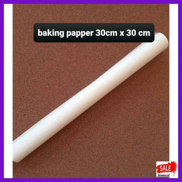 

DERPOWBAKING- BAKING PAPER 30X30 CM -ASLIII.