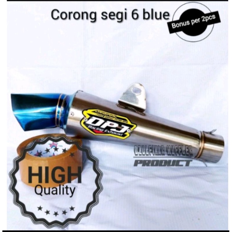 KNALPOT RACING DPJ JIGSAW SEGI 6 NEW