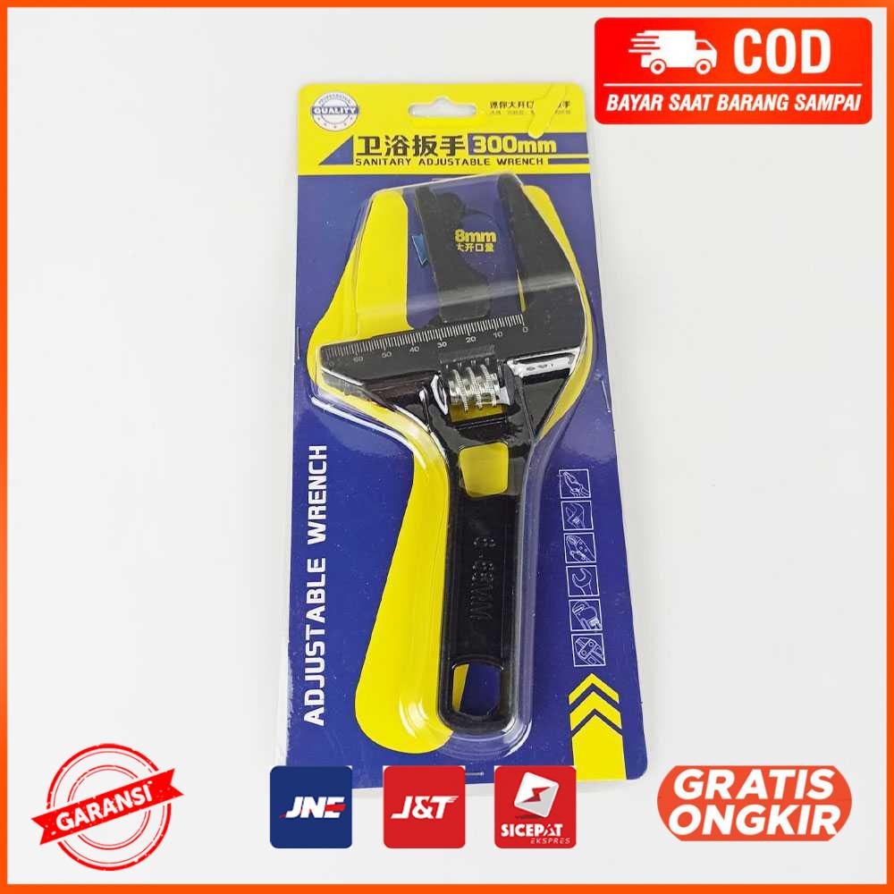 Kunci Pas Universal Adjustable Wrench Spanner