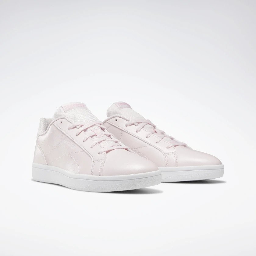 ORIGINAL REEBOK WOMEN CLASSICS REEBOK ROYAL COMPLETE CLEAN SHOES PORCELAIN PINK / CHALK PINK / WHITE | Shopee Indonesia