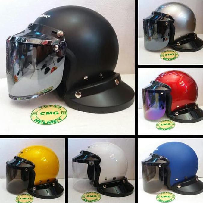 Helm Cargloss Kaca Datar