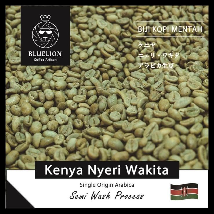

DISKON TERBATAS !!! GREEN BEAN 1KG - KENYA NYERI WAKITA (ARABICA) TERLARIS