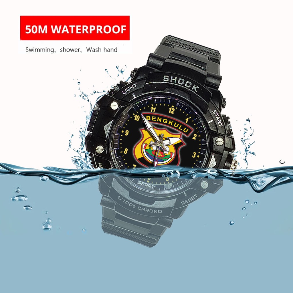 (JOS GANDOS BOS) Jam Tangan POLDA BENGKULU (Exclusive)