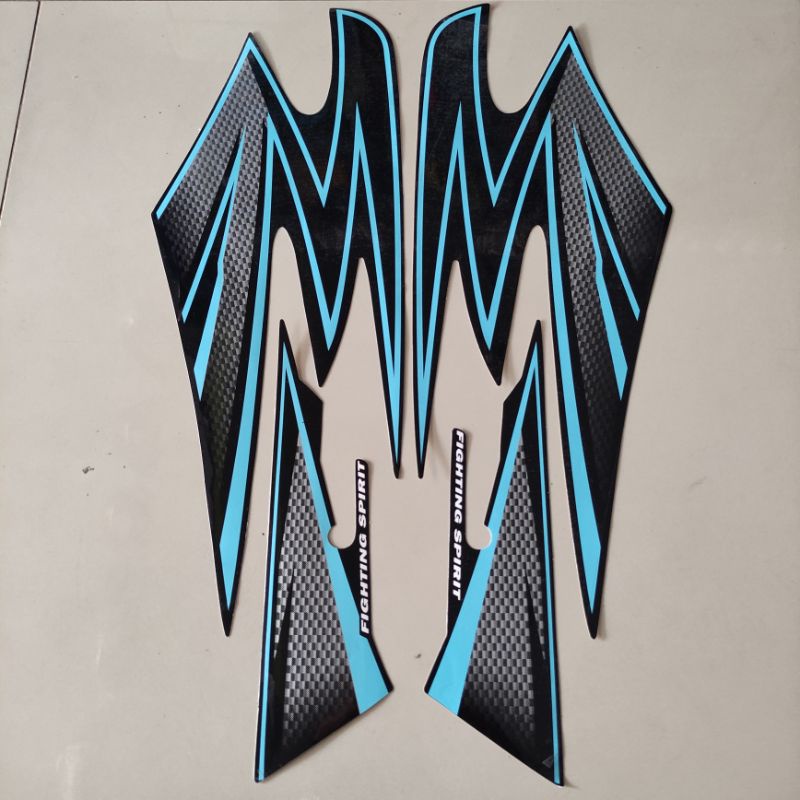 Jual Striping Yamaha Rx King Tahun 03 Rxking Lis Biru Terbaik Ter Murah Shopee Indonesia