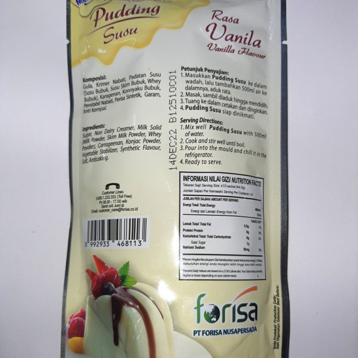 

ds20111w Nutrijell Pudding Susu Rasa Vanila 120 Gr Xz20X1Z11