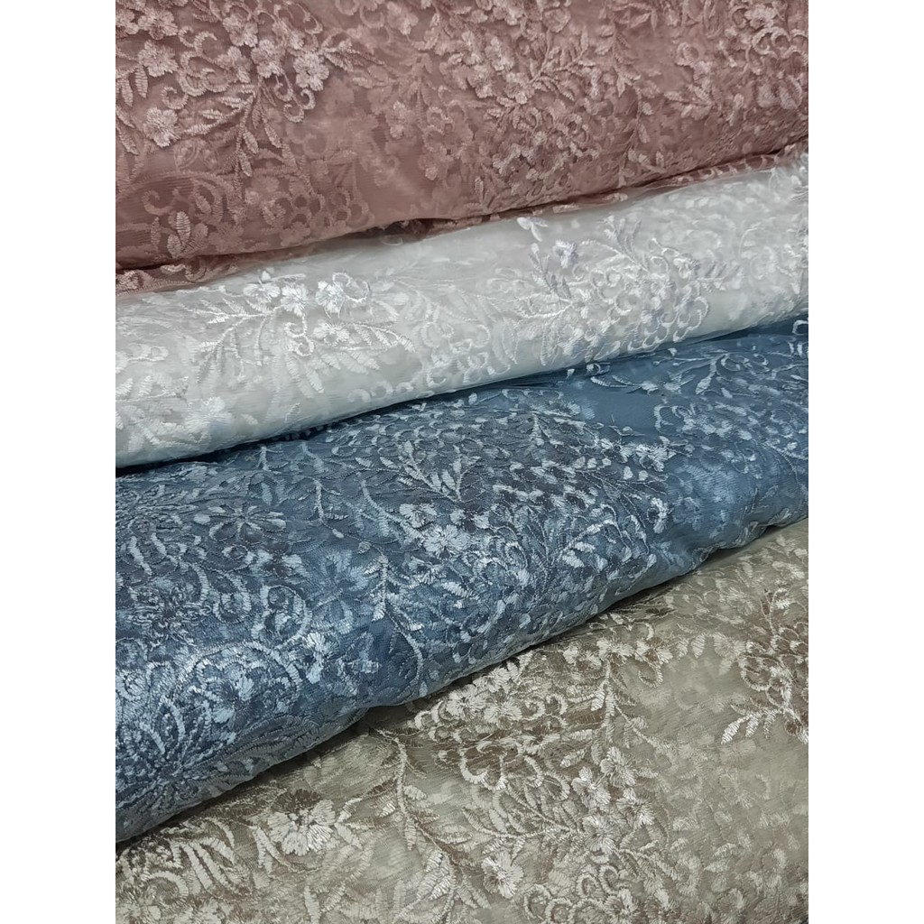 Kain Batik Jarik Kebaya Set Couple Sogan Brokat Tile 3D
