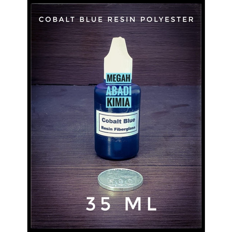 Kobalt Cobalt Blue Resin Fiberglass Polyester 35 Ml