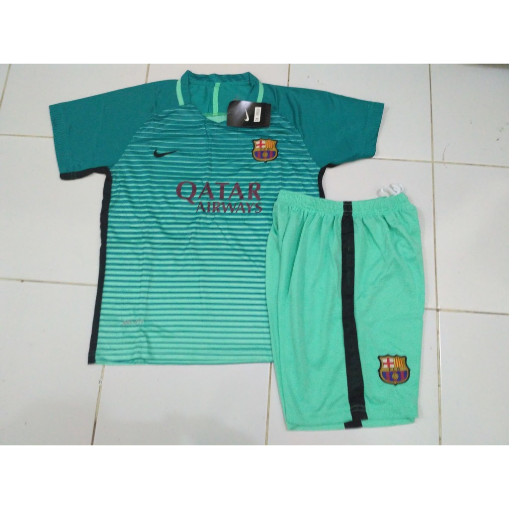 SPECIAL JERSEY BARCELONA 3RD KIDS 2016/2017 BAJU BOLA ANAK GRADE ORI PALING MURAH