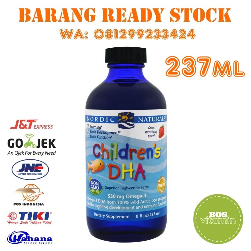 SPECIAL  PRICE Nordic Naturals Children's DHA 237ml