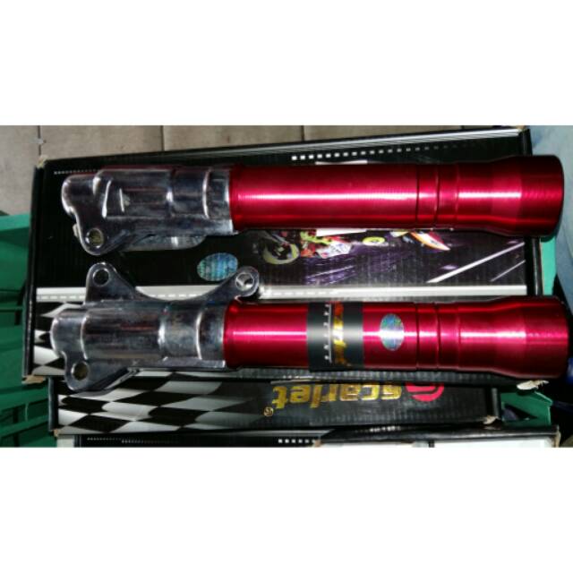 Tabung shock depan scarlet jupiter mx