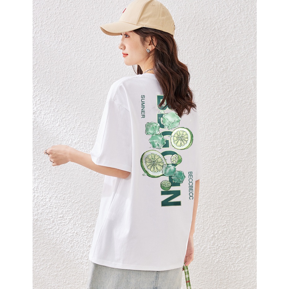 Kaos Pendek Katun / Kaos Atasan Wanita Import / Premium Young T-shirt Korean