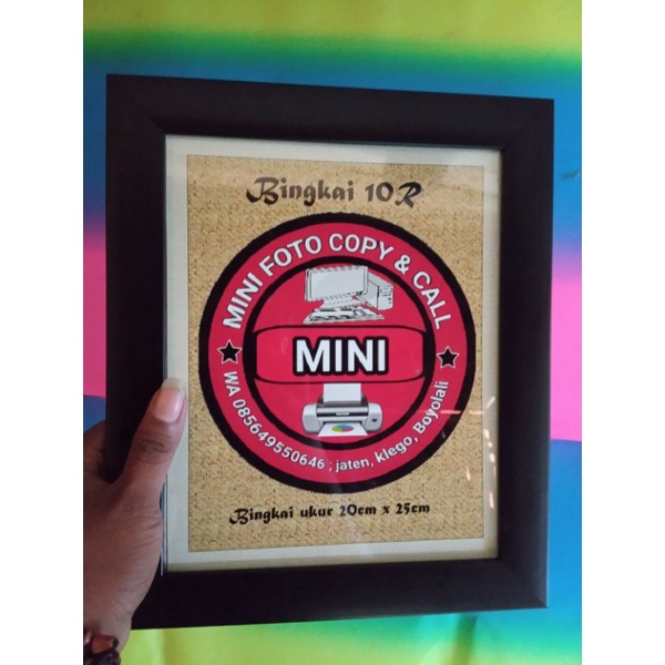bingkai foto 10R + foto