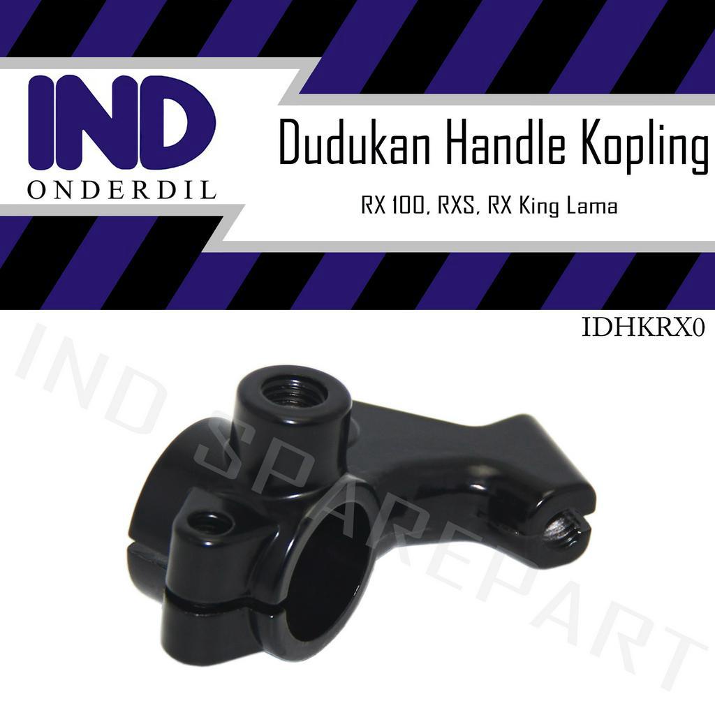 Dudukan-Bracket-Braket Holder Handle-Hendel-Handel Kopling-Spion Kiri RX 100/RXS/RX King Lama