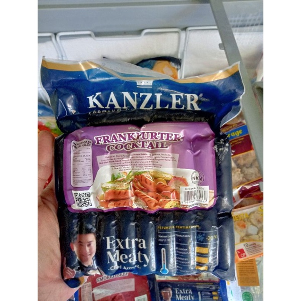 Kanzler Sosis Frankfurter Cocktail 500g