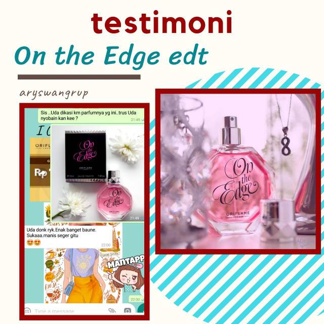 On The Edge Eau De Toilette Shopee Indonesia