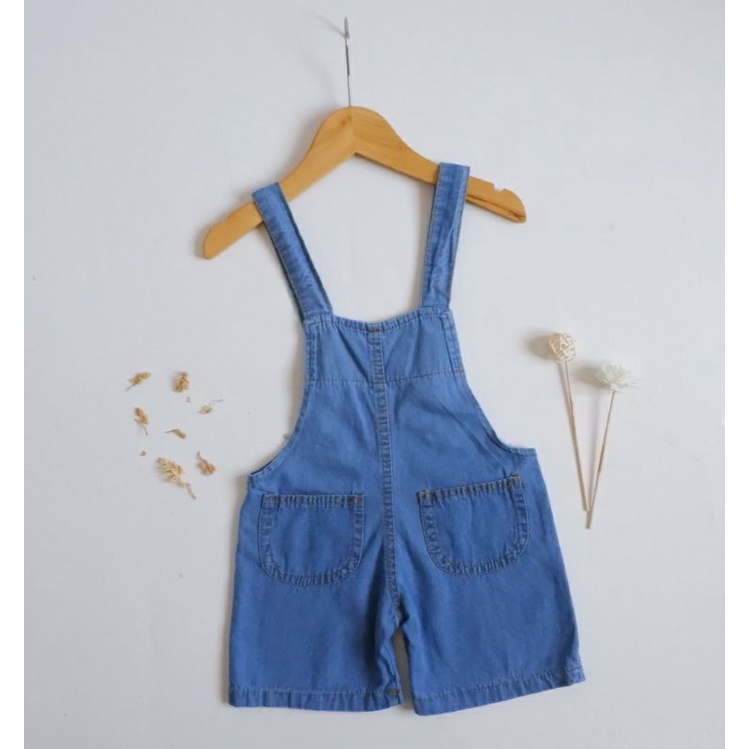 OVERALL CELANA - Overall Pendek Anak 1-3 Tahun | Baju Kodok Anak | Overall Jeans Anak