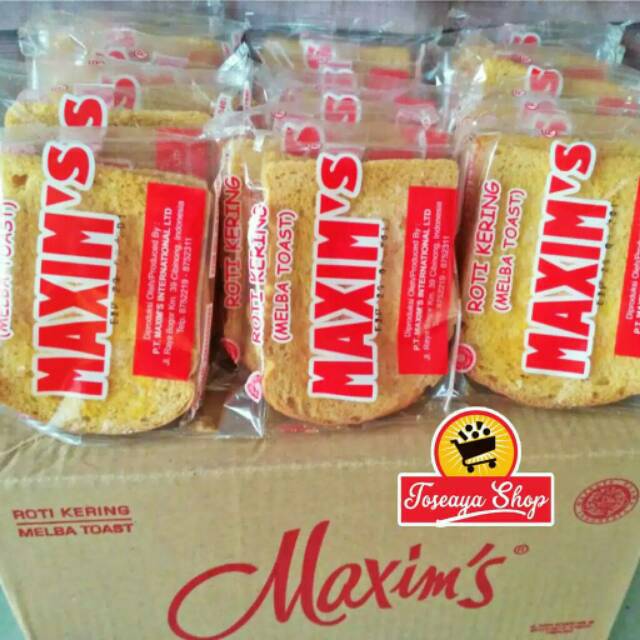 Roti Kering Maxim Melba Toast Maxims