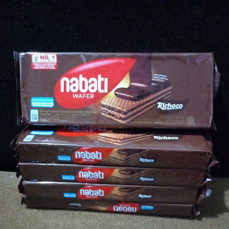 

Nabati Wafer Richoco Wafer Krim Cokelat