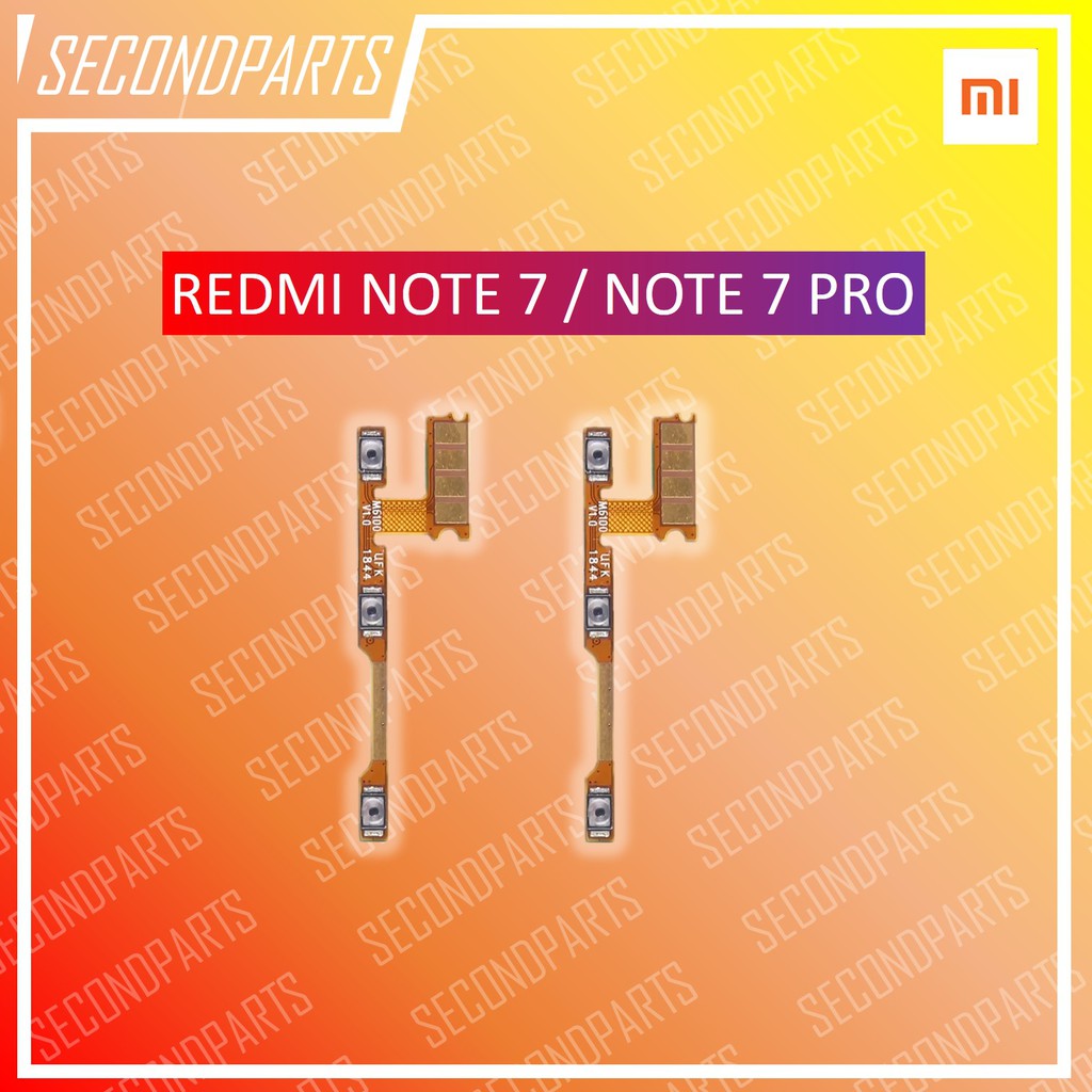 FLEXIBLE ON OFF TOMBOL POWER VOLUME XIAOMI REDMI NOTE 7 / NOTE 7 PRO ORIGINAL