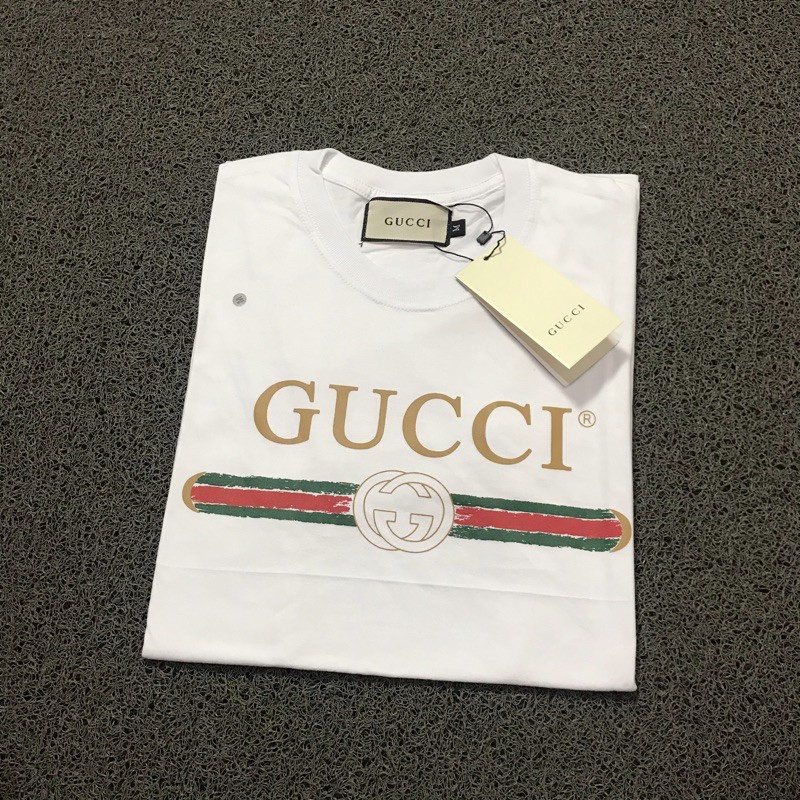 T Shirt Gucci Original Off 73 Bonyadroudaki Com